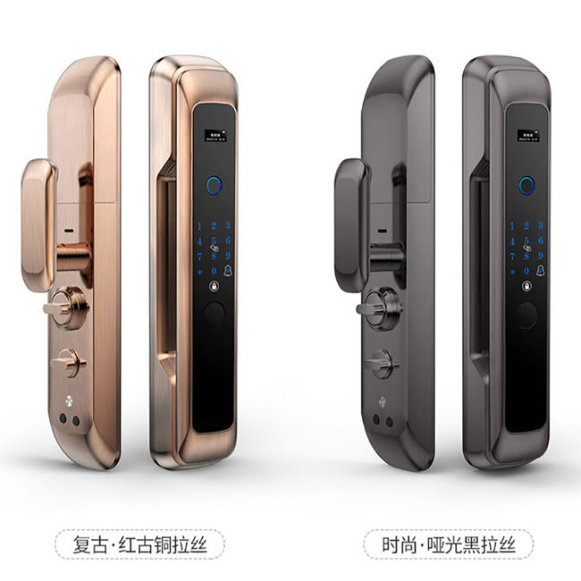 比格漢斯智能鎖 A1航空級合金材質(zhì)推拉式智能鎖