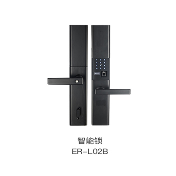 準(zhǔn)德智能鎖 ER-L02B鋅合金滑蓋半自動智能鎖