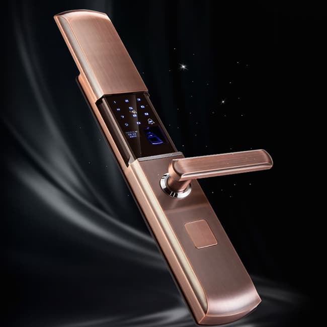 居聯(lián)智能鎖 M3-5-2自動(dòng)阻尼滑蓋智能鎖