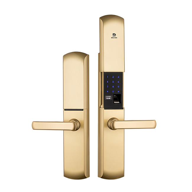 達奇智能鎖 D2滑蓋密碼指紋智能鎖