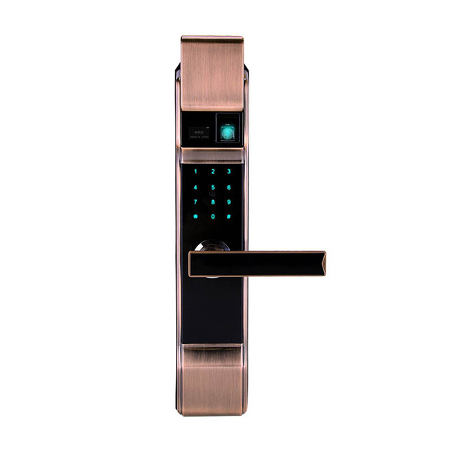 凱莉龍智能鎖 LG07時(shí)尚小滑蓋智能指紋鎖