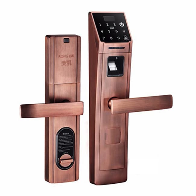 耀達智能鎖 858H時尚電子密碼指紋鎖