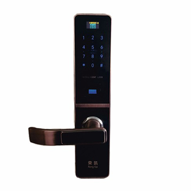 耀達智能鎖 313H直板密碼指紋直板鎖