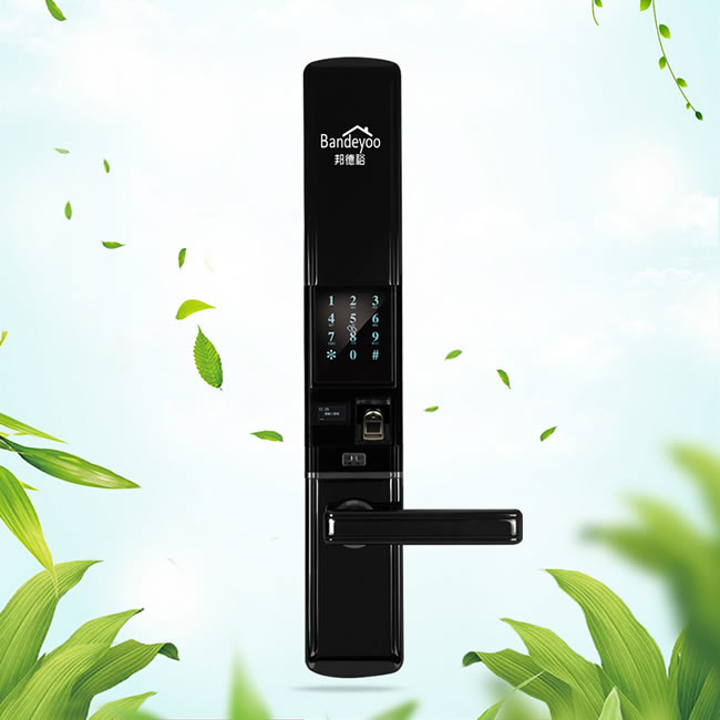邦德裕智能鎖 KC-501時尚滑蓋智能指紋門鎖