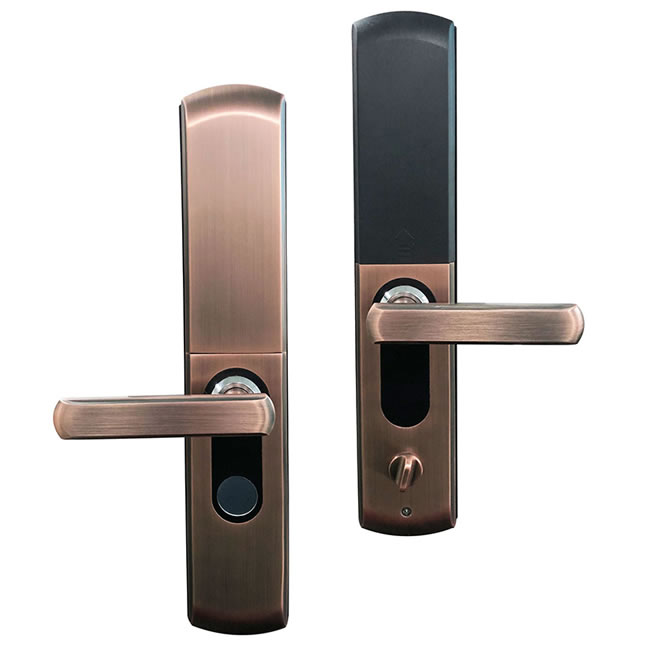 比利熊智能鎖 H1全自動(dòng)滑蓋指紋密碼鎖