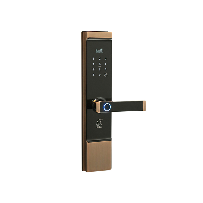 大拇指指紋鎖 家用防盜門智能電子門鎖