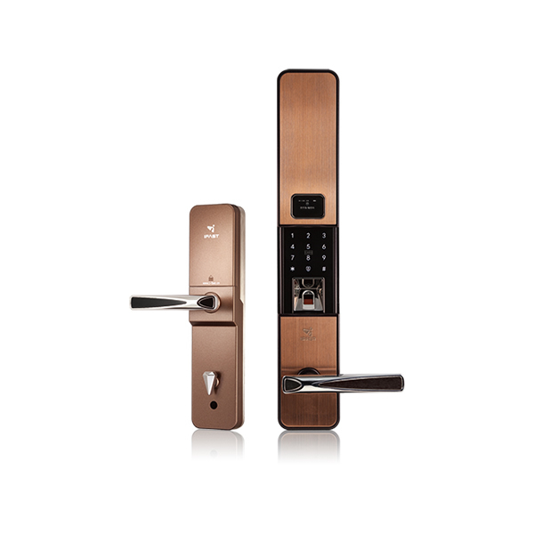 乾道智能鎖 Q550家用防盜門滑蓋式電子指紋鎖