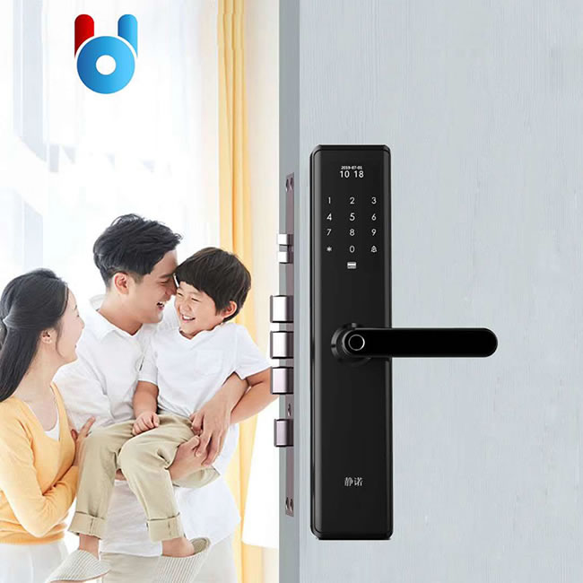 靜諾智能鎖 D11時尚直板一握即開智能鎖