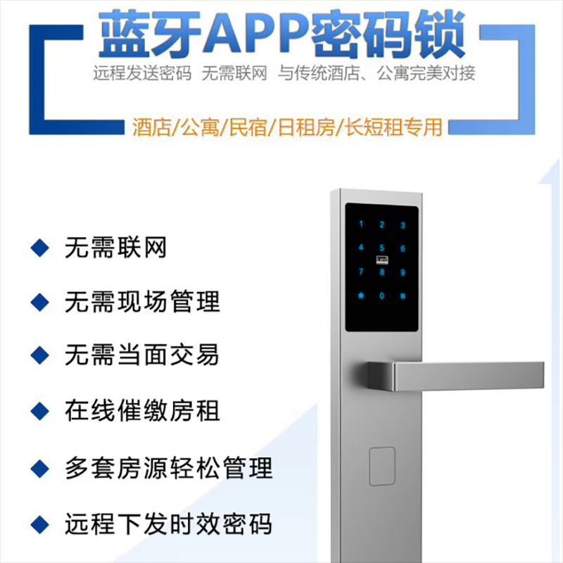 奔智智能鎖 酒店藍牙app密碼鎖