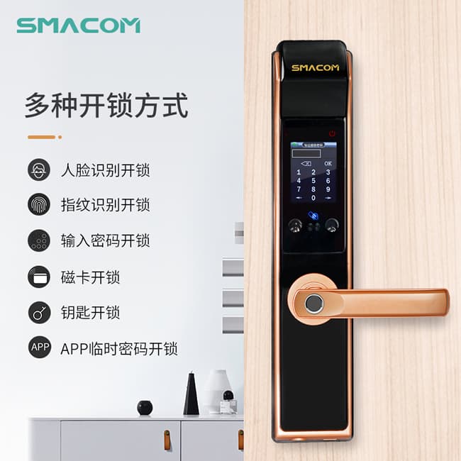 適伽智能鎖 S10PRO全自動(dòng)推拉家用智能視頻門鎖