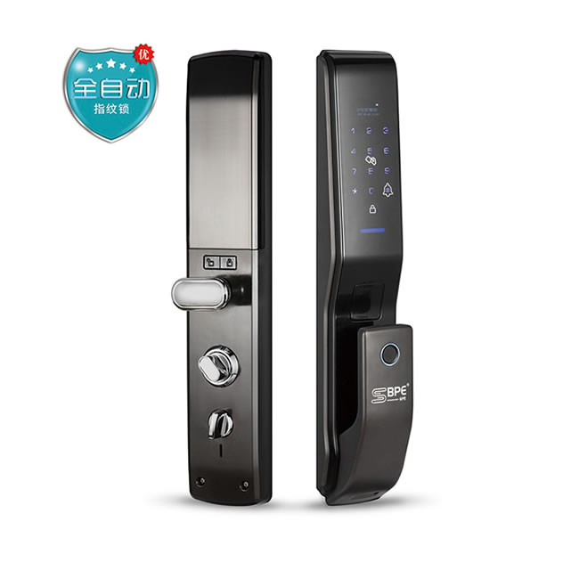BPE智能鎖 F4推拉式家用智能密碼門(mén)鎖