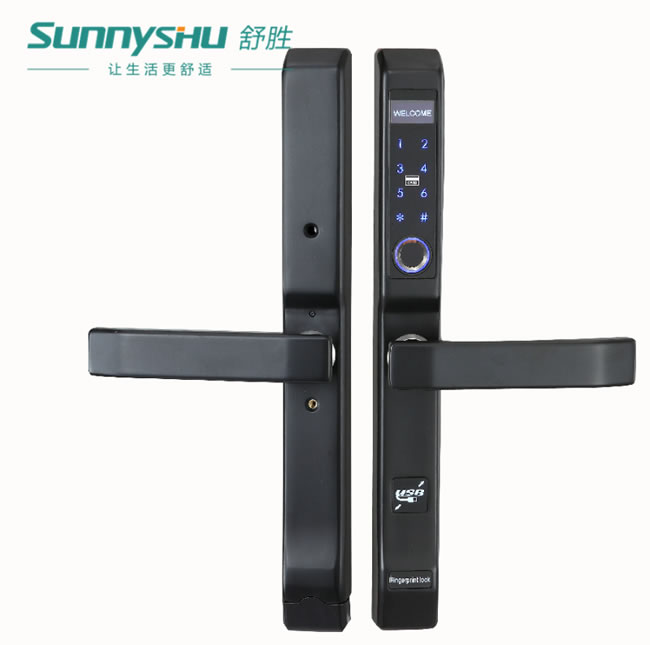 舒勝智能鎖 SS-502斷橋鋁智能鎖 長款 