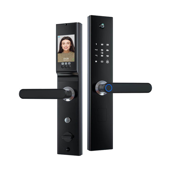 巴奈特智能鎖 K2可視貓眼帶監(jiān)控鎖