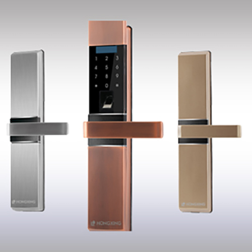 紅杏智能鎖 D820自動滑蓋家用防盜門大門鎖