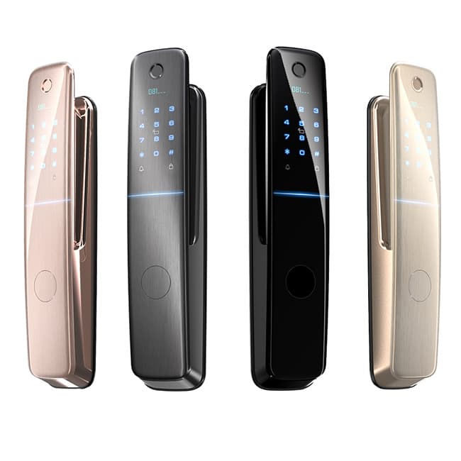 希恩智能鎖 V50全自動智能密碼指紋鎖