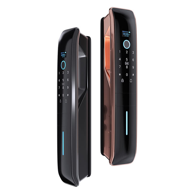 黑帆智能鎖 MJ006家用防盜門全自動(dòng)密碼鎖