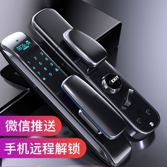 黑帆智能鎖 MJ005人臉識(shí)別全自動(dòng)密碼鎖