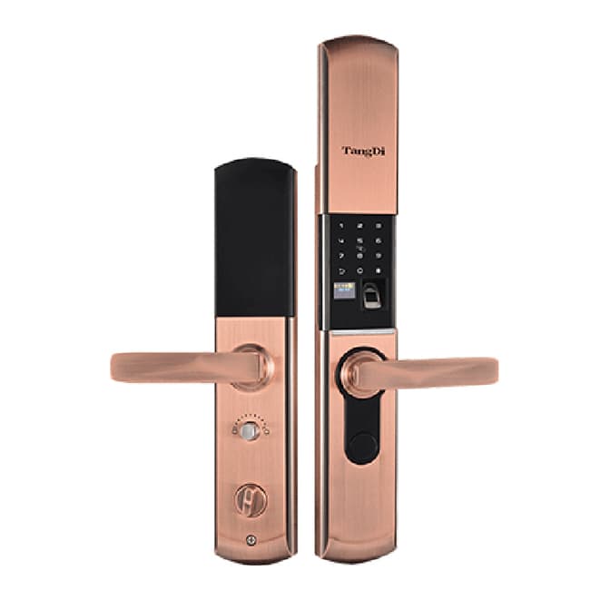 唐締智能鎖 HX03滑蓋智能鎖家用防盜門鎖