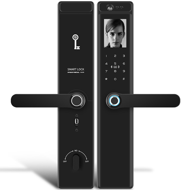 博克智能鎖 I8全自動人臉識別指紋鎖
