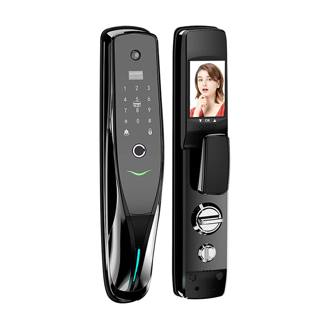 杰科智能鎖 監控攝像頭人臉識別鎖