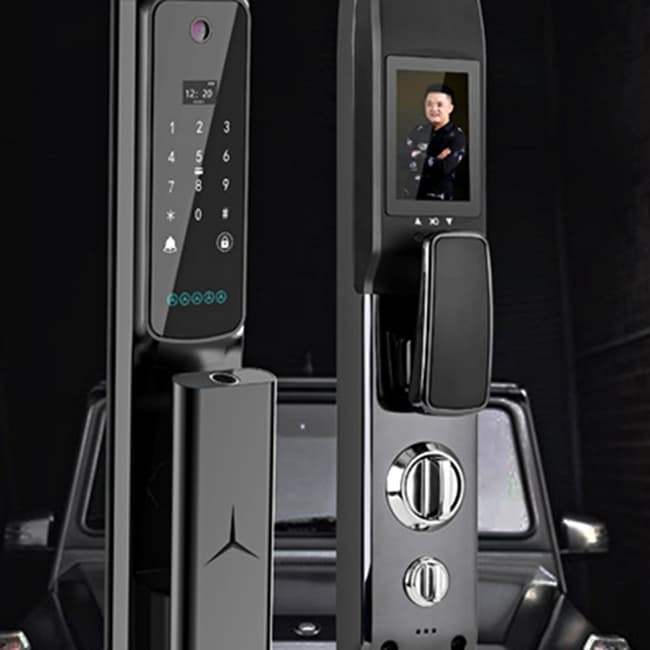 大拇指智能鎖奔馳大G6奔馳灰 C級鎖芯