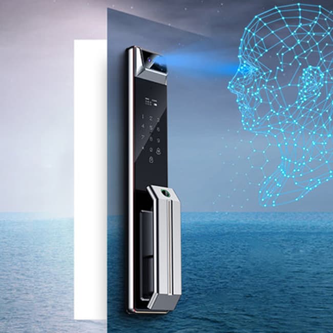 基信X20智能鎖 3D人臉識(shí)別解鎖