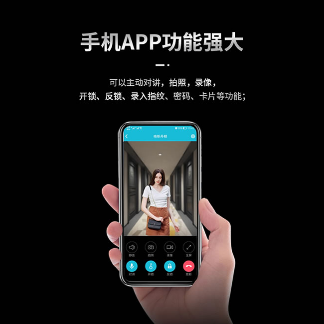 格斯丹頓智能鎖 F8視頻監控云鎖