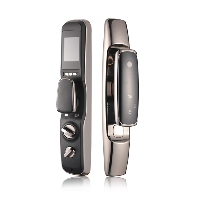 唐人街智能鎖星艦二號 可視貓眼指紋一觸即開