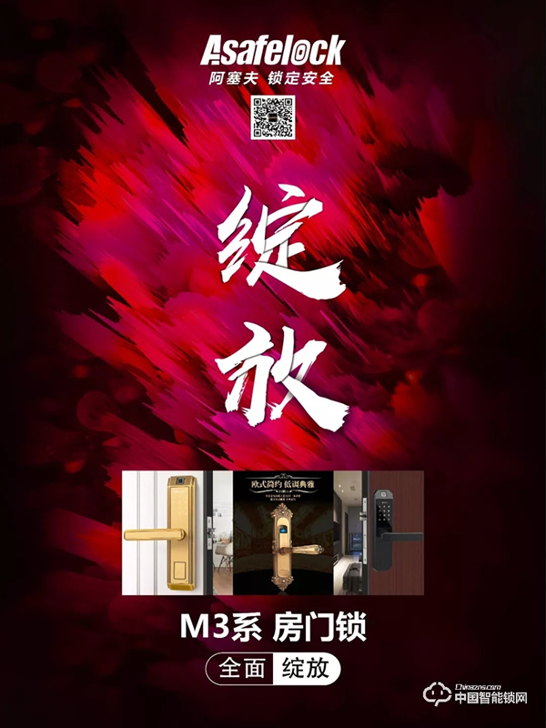 阿塞夫安全智能鎖新品上市！