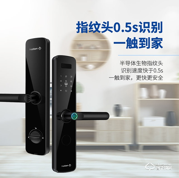 國民安全智能鎖新品F1強勢上市！安全性再升級，可防貓眼防反鎖！