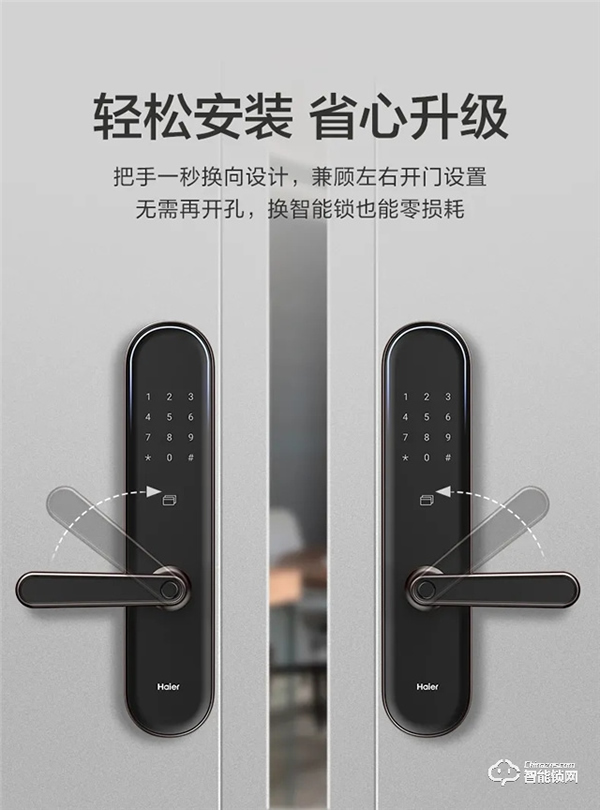 重磅丨海爾E26雙核智控智能門鎖首發亮相