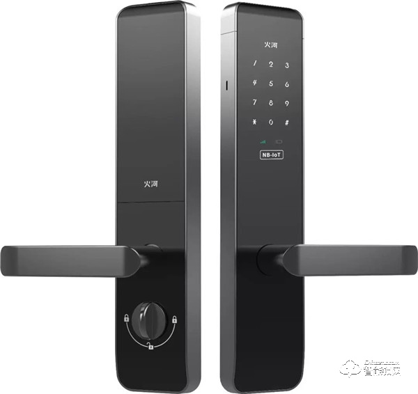 火河NB-IoT智能門鎖亮相 革新商用管理新模式