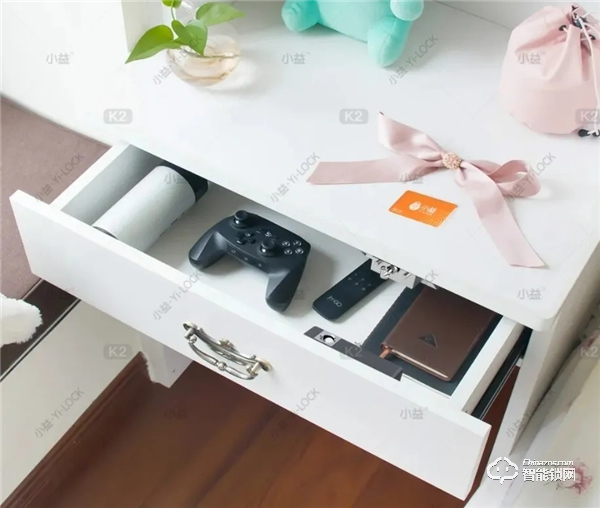 小益K2智能抽屜鎖，免打孔安裝新體驗，幫你終結抽屜安裝難題！