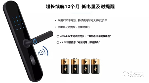 米立科技S07B智能鎖：IML膜內(nèi)鑲件注塑觸控屏