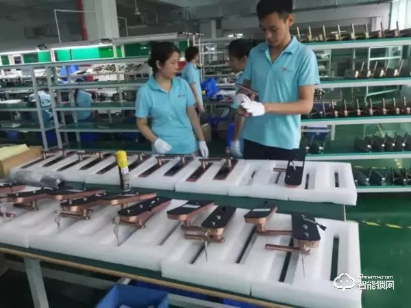 品牌實力成就產(chǎn)品價值 | 帶你走進(jìn)達(dá)文西智能鎖生產(chǎn)車間
