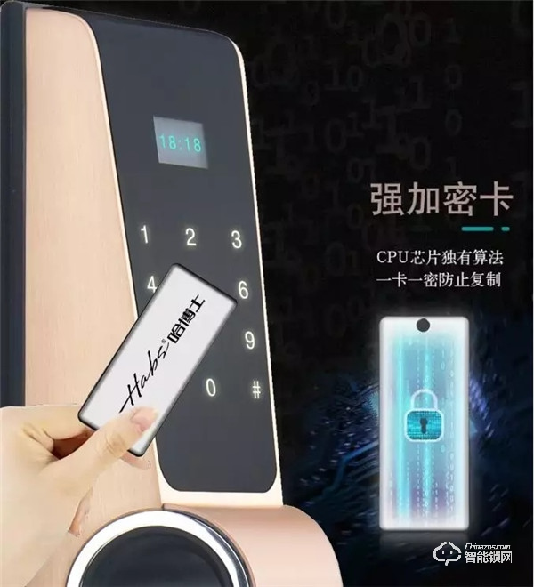 哈博士智能鎖 | CPU加密智能鎖引領智能科技新風潮