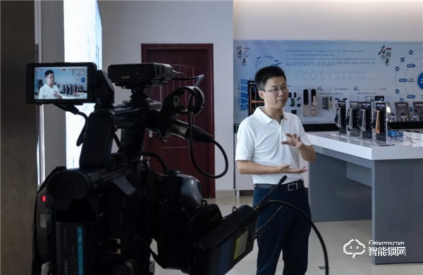 廣東廣播電視臺公共頻道來微盾科技錄制《智造生活》節目