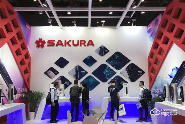 櫻花指紋鎖驚艷亮相2019中國國際五金展