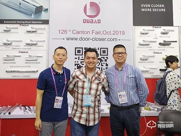 2019年秋季廣交會拉開帷幕，甌寶智能鎖盛裝出席