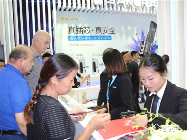 直擊安博會(huì) | 櫻花指紋鎖展會(huì)現(xiàn)場(chǎng)精彩瞬間