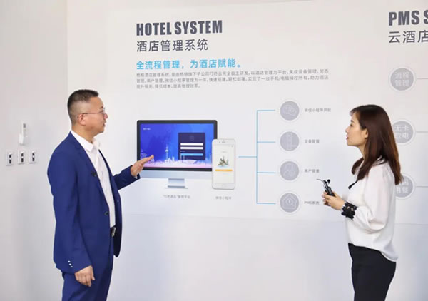 廣東電視臺《風云粵商》欄目走進智能門鎖知名企業楊格智控 廣東電視臺《風云粵商》欄目走進智能門鎖知名企業楊格智控