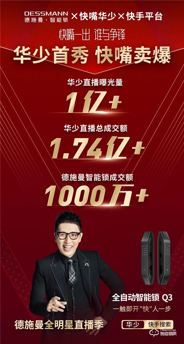 總曝光量破億、總銷售額破千萬(wàn)！華少、袁弘&張歆藝燃爆德施曼全明星直播夜