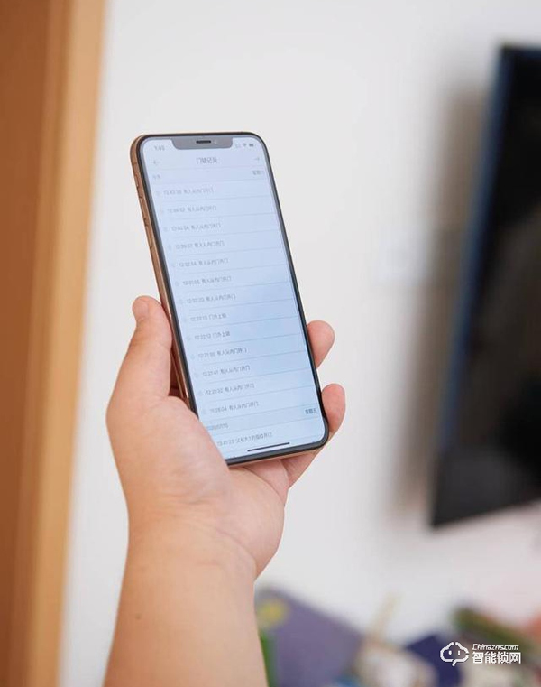 一個門重85KG，小米有品上架，嵌入式智能鎖，自帶10寸屏