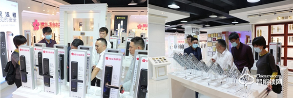 澤信集團領導一行蒞臨櫻花智能鎖考察交流 澤信集團領導一行蒞臨櫻花智能鎖考察交流