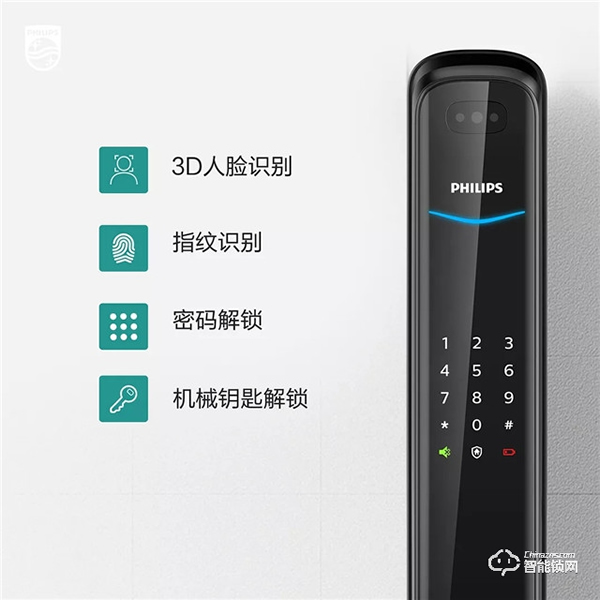 飛利浦智能鎖，讓獨居生活有保障、更安全
