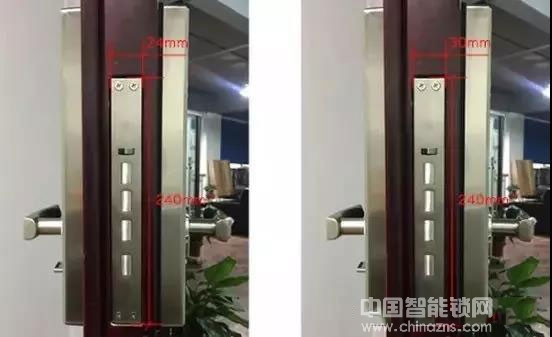安裝智能鎖如何測量鎖體尺寸？