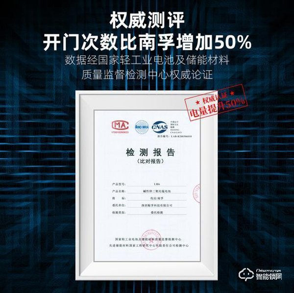 吊打南孚?這款智能門鎖電池堪稱史上最耐用,性能無敵!
