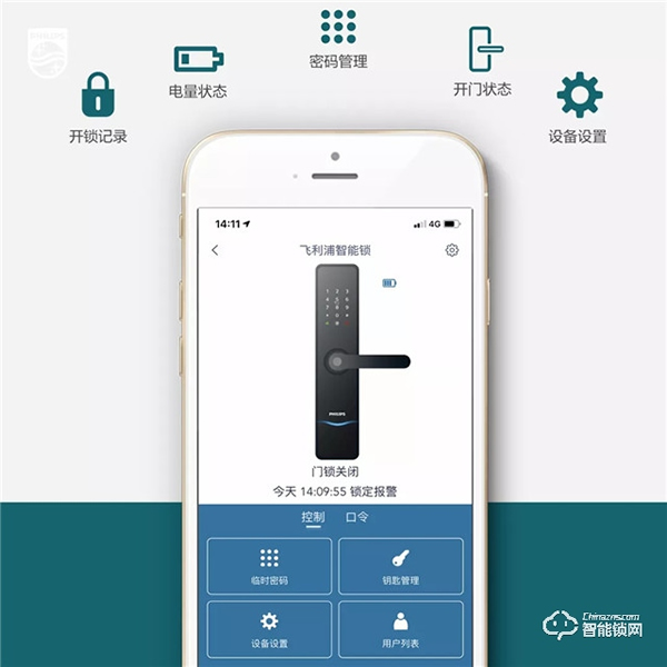 飛利浦智能鎖這5大報(bào)警功能，你了解多少？