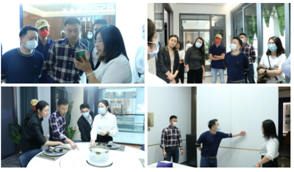 中國郵電器材集團(tuán)到BSPH智能家居考察