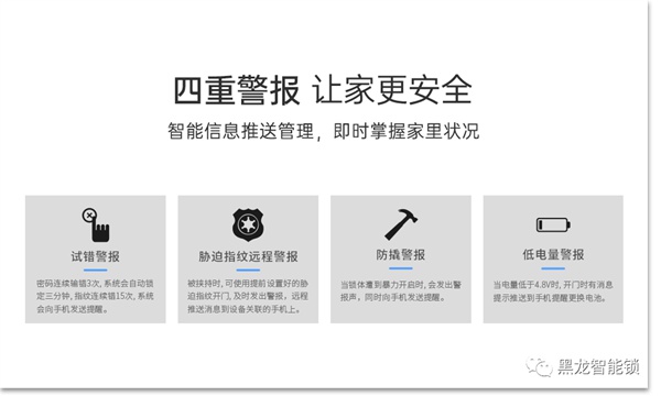 HERON黑龍智能鎖給你想要的安心感